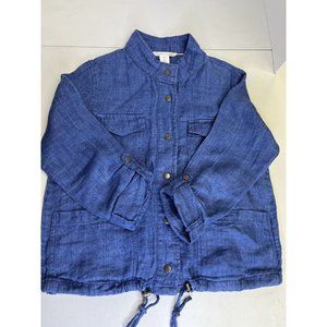 C&C California Indigo Blue Utility Jacket